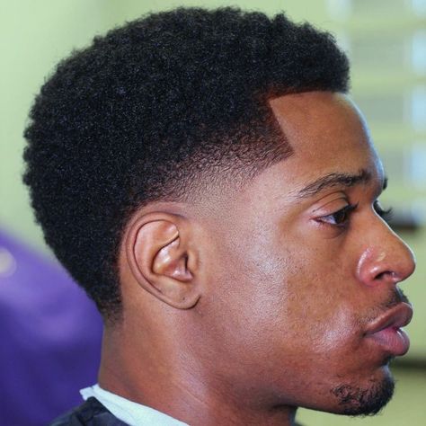 Tapered Haircut Black, Taper Fade Afro, Temp Fade, Black Man Haircut Fade, Temp Fade Haircut, Low Taper Fade Haircut, Mid Fade Haircut, Fade Haircut Styles, Black Boys Haircuts