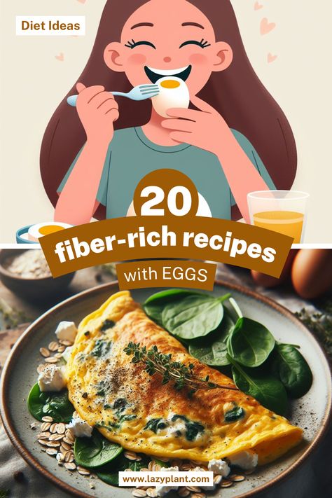 Eggs alone won't boost your fiber intake, but their versatility lets you create fiber-packed recipes! Combine them with veggie-packed omelets, whole-wheat breakfast wraps, or bean frittatas. Recipes are your key to unlocking the fiber potential of eggs! Eggs With Vegetables, Fiber Breakfast, High Fiber Breakfast, Vegan Egg Replacement, Whole Wheat Tortillas, Breakfast Wraps, Eating Eggs, Vegan Eggs, High Fiber Foods