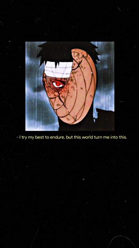 ANIME QUOTES
NARUTO QUOTES
OBITO UCHIHA QUOTES
OBITO UCHIHA
SAD QUOTES
QUOTES
UCHIHA
ALONE When A Man Learns To Love He Must, Obito Smile, Obito Uchiha Quotes, Uchiha Quotes, Happy Birthday Floral, Obito Uchiha, Search Quotes, Powerful Motivational Quotes, Tattoo Style Drawings