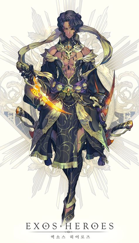 King Drawing Character Design, God Character Design Male, Priest Character Design, God Character Design, King Character Design, Exos Heroes, God Oc, Parallel World, Heroes Wiki