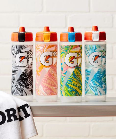 Glitched Frost Gx Limited Edition Bottle (30 oz) | Gatorade Official Site Gatorade Gx Bottle, Gatorade Water Bottle, Squeeze Water Bottle, Trendy Water Bottles, Summer Camp Activities, Squeeze Bottles, Sport Bottle, Cute Cups, Gatorade Bottle