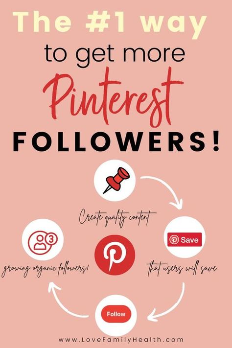 If you have been wondering if there is a Pinterest Marketing strategy that can help you get more followers on Pinterest, look no further! Here are my top Pinterest Marketing tips on how to grow your Pinterest following. How To Get Followers On Pinterest Fast, How To Grow On Pinterest 2023, How To Get Pinterest Followers, How To Get More Followers On Pinterest, How To Get Followers On Pinterest, How To Post On Pinterest, Pinterest Infographic, Grow Pinterest, Pinterest Tutorial