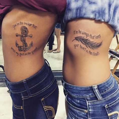 Bestfriend through everything no matter the distance she will always have he other half of me❤️ Matching Tattoos Long Distance, Distance Tattoos, Friendship Tattoo Ideas, Couples Long Distance, Friendship Tattoo, Christian Sleeve Tattoo, Couple Tattoos Unique, Distance Friendship, Best Friend Match