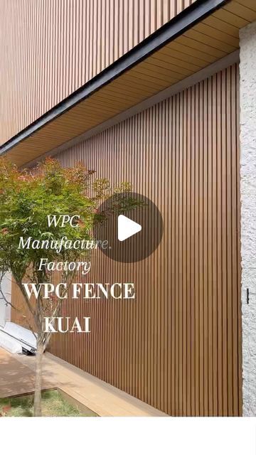 Kuai WPC Manufacture Factory on Instagram: "How to build a nice looking Garden? Use Aluminium post+Wood Composite Fence Panel make Garden Fence nice looking Follow me：@kuai.ecowpc.projects Email:susan@greenzone.hk WhatsApp：+86 18126673352 #wallpanel #wallcladding #wpcwallpanel #wpcfence #gardenfence #fence #fencedesign #fencebuilding #fenceinstallation #fencepost #fenceideas #fencecompany #woodfence #fence #fencecontractor #privacyfence #kuai #wpc #kuai" Wpc Fence, Exterior Wall Panels, Outdoor Panels, Composite Fence, Fencing Companies, Building A Fence, Wood Composite, Fence Panel, Fence Post