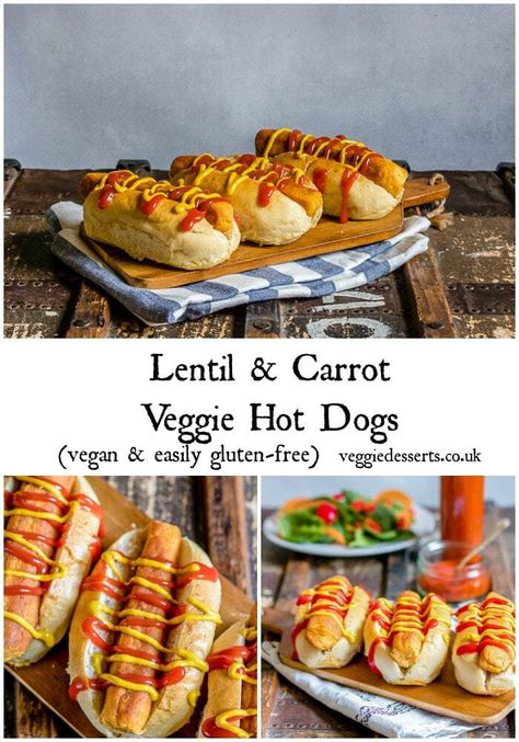 Carrot Hotdogs, Carrot Hot Dog, Carrot Hot Dogs, Veggie Dog, Vegetarian Hot Dog, Veggie Hot Dog, Vegan Bbq Recipes, Vegan Hot Dog, Vegan Lunch Recipes