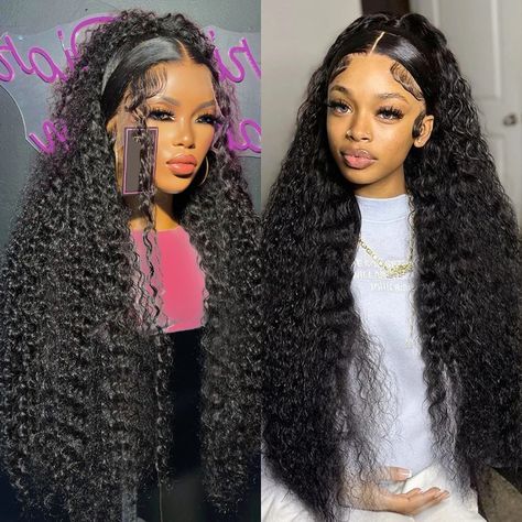 360 HD Transparent Loose Deep Wave Frontal Wig 13x4 13x6 Curly Human Hair Wigs For Women 40 50 5x5 Deep Wave Closure Wig, 30 Inch Deep Wave Wig Styles, Deep Wave Closure Wig Hairstyles, Half Up Half Down Deep Wave Wig, Styles For Deep Wave Wig, Styles With Deep Wave Hair, 5x5 Closure Wig Hairstyles, Deep Wave Wig Hairstyles, Deep Wave Frontal Wig Hairstyles