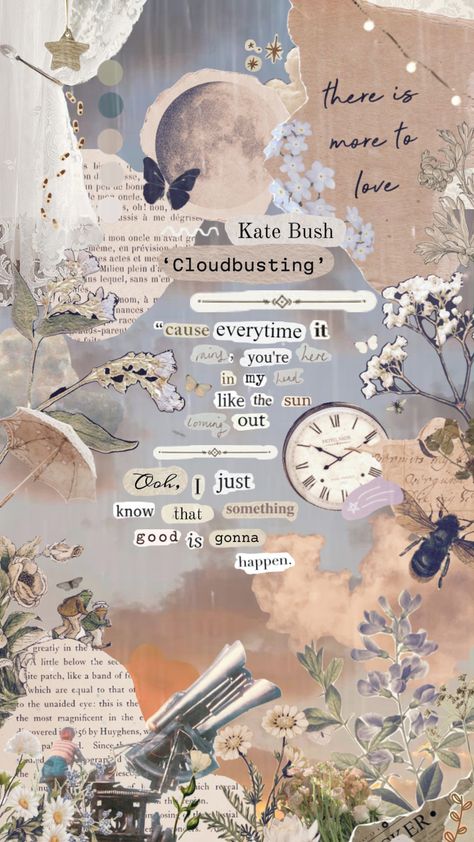 Cloudbusting (Goodness, I just love this song…) #katebush #rain #lyrics #aesthetic #clouds #cloud #pastel #blue #purple #nature #flowers Rain Lyrics, Aesthetic Clouds, Woodland Art, Bullet Journal Aesthetic, Love This Song, Lyrics Aesthetic, Journal Aesthetic, Nature Flowers, Pastel Purple