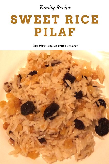 Armenian Rice Pilaf Recipe, Rice And Raisins Recipe, Armenian Rice, Rice Pilaf Recipe, Pilaf Recipe, Pilaf Recipes, Easter Dishes, Sweet Rice, Armenian Recipes