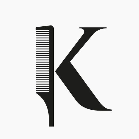 Care Haircut, Spa Hair, K Logos, Hair Logo, Care Logo, Letter K, Beauty Spa, Men Care, Men's Beauty