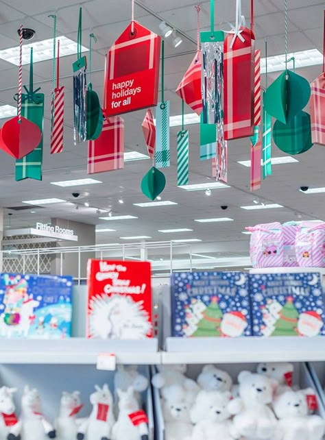 Christmas Store Displays, Guest Service, Christmas Graphic Design, Retail Design Display, Store Signage, Target Christmas, Christmas Pops, Email Design Inspiration, Poster Design Inspiration