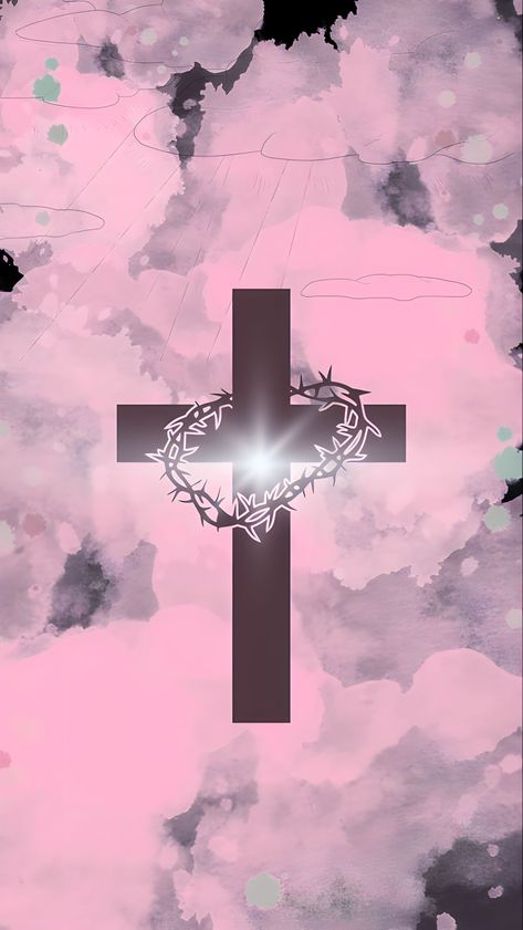 Canva Iphone Wallpaper, Easter Phone Wallpaper Christian, Easter Wallpaper Aesthetic Jesus, Easter Jesus Wallpaper, Cool Jesus Wallpaper, Cute Wallpapers For Phone Beautiful Wallpaper Backgrounds, Cute Cross Wallpapers, I Love Jesus Wallpaper, Pretty Cross Wallpaper