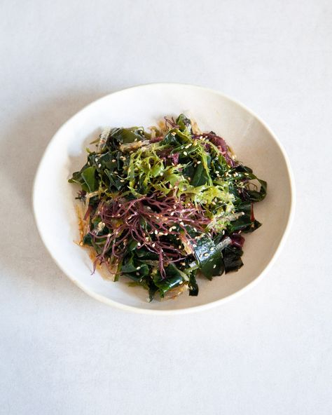 Seaweed Salad — Baking Hermann Wakame Seaweed, Lemon Soup, New Food, Food Group, Chickpea Salad, Group Meals, Vegan Diet, Vegan Dishes, Seaweed Salad