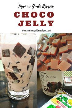 Choco Jelly This recipe is definitely for chocolate lovers! I personally love this Choco Jelly because its creamy and chocolatier. I'm sure your family will love this new twist more than the coffee jelly. There are two version you can make: creamy white or the creamy chocolate version. Coffee Jelly Recipe Filipino, Jelly Recipes Desserts, Mango Cupcakes, Coffee Ice Cream Recipe, Coffee Recipe Healthy, Keto Coffee Recipe, Bubble Tea Recipe, Coffee Recipes Starbucks, Coffee Jelly