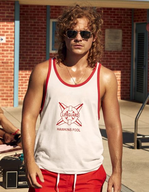 H&M Stranger Things Collection Summer 2019 | POPSUGAR Fashion Photo 2 Look 80s, Akali League Of Legends, Billy Hargrove, Dacre Montgomery, Stranger Things Quote, Stranger Things 3, Stranger Things Actors, Stranger Things Characters, Stranger Things Aesthetic