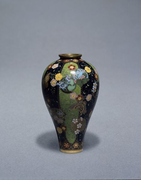 Vase | Namikawa Yasuyuki | V&A Search the Collections Namikawa Yasuyuki, Japanese Vase, Most Beautiful Words, Butterflies And Flowers, Jar Vase, National Art, Cloisonne Enamel, Kyoto Japan, Los Angeles County