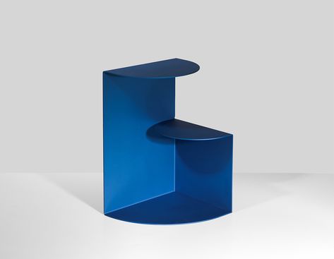 30 Designers and Brands We Loved at Stockholm Design Week 2019 - Sight Unseen Minimalist Side Table, Note Design Studio, Sight Unseen, Steel Furniture, Metal Furniture, Vintage Modern, Objects Design, Showcase Design, Tron