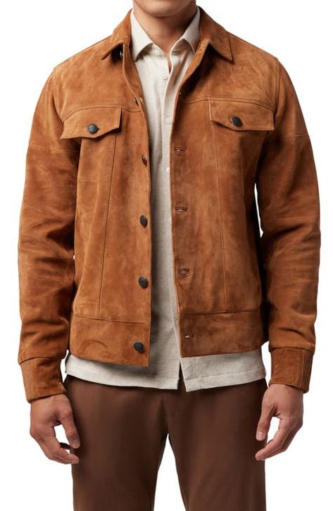 Family Photos 2022, Mens Leather Shirt, Suede Jacket Men, Cowboy Jacket, Trucker Shirts, Cafe Racer Jacket, Wax Jacket, Moto Vintage, Racer Jacket