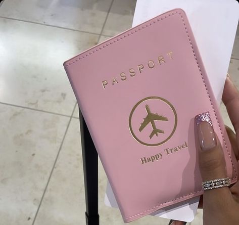 Pink Passport Aesthetic, Prayer Vision Board, Pink Passport, Vision Board Success, Vision Board Words, Vision Board Pics, Vision Board Collage, Vision Board Party, Passport Pictures