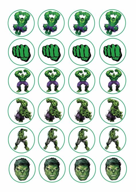 Hulk Cake Topper Printable, Hulk Birthday Party Decorations, Hulk Cupcakes, Hulk Birthday Cakes, Hulk 3, Hulk Tattoo, Hulk Birthday Parties, Hulk Party, Hulk Birthday