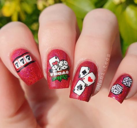 Vegas Nails, Nail Stamper, Roll The Dice, Poker Face, Stamping Plates, Poker, Jelly, Create Yourself, To Create