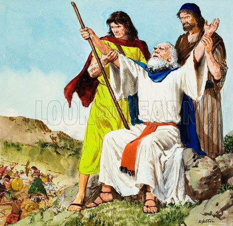 Moses, picture, image, illustration Bible Mapping, Our Father In Heaven, Bible Pictures, Promised Land, Spiritual Warfare, Childrens Church, Historical Pictures, Lessons For Kids, Bible Lessons