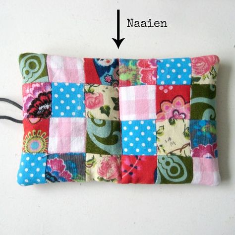 Voor alle ongeduldige Bijna-Quilters, voor iedereen die eens wil oefenen met PatchWork of als je het gewoon leuk en handig vindt om ee... Patchwork, Tela