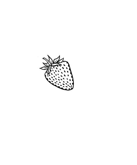 Simple Food Tattoo, Micro Strawberry Tattoo, Ladybug Heart Tattoo, Dainty Strawberry Tattoo, Fine Line Strawberry Tattoo, Tattoo Ideas Strawberry, Strawberry Tattoo Simple, Strawberry Tattoo Small, Dutch Tattoo Ideas