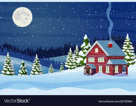 Snow Building, Happy New Year Decoration, Card Postal, New Year's Drawings, Winter Drawing, Happy Diwali Wallpapers, Diwali Wallpaper, Snow Vector, Winter Drawings