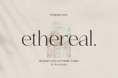 Introducing the new ‘Ethereal’ Serif Family font with various weights. It is a fashionable, modern, and elegant serif font with some sexy stylish extras. This is perfect for branding and logo design. You will get classy, elegant, and certainly unique logos with this font. You can free download Ethereal font for personal use or buy […] The post Ethereal Font appeared first on FreeFontDL. Ethereal Font, Elegant Fonts Free, Unique Logos, Business Fonts, Minimalist Font, Elegant Serif Fonts, Family Font, Professional Fonts, Aesthetic Fonts