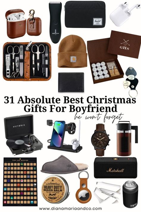 Xmas Present Ideas For Boyfriend, Christmas List Ideas Boyfriend, Christmas Gifts Boyfriends Parents, Best Boyfriend Christmas Gifts, Christmas List For Boyfriend, Boyfriend Parents Gift Ideas, Gifts For Masculine Girlfriend, Christmas Presents For Boyfriend Ideas For Him, Gift Ideas For New Boyfriend