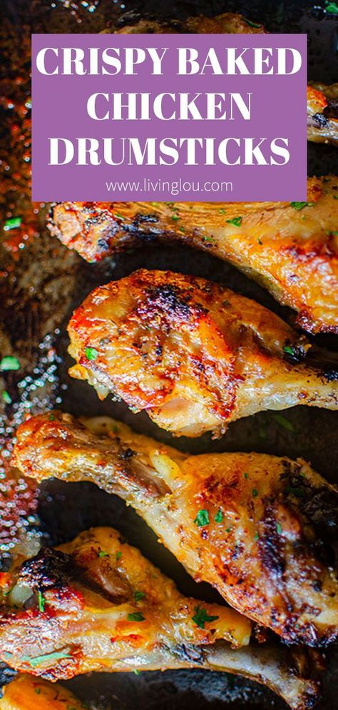 Oven Chicken Drumsticks Crispy, Crispy Baked Drumsticks, How To Make Chicken Legs In Oven, How To Cook Chicken Legs In Oven, Roasted Chicken Drumsticks And Vegetables, Oven Cooked Drumsticks, Best Oven Baked Chicken Drumsticks, Chicken Leg In Oven, Chicken Drumstick Dutch Oven