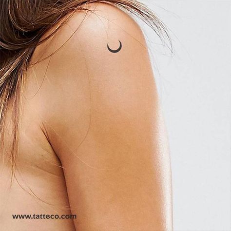 Simplicity Tattoos, Cycle Tattoo, Crescent Moon Symbol, Half Moon Tattoo, Moon Symbol, Ankle Bracelet Tattoo, Moon Symbols, Moon Tattoo Designs, Tattoo Bracelet