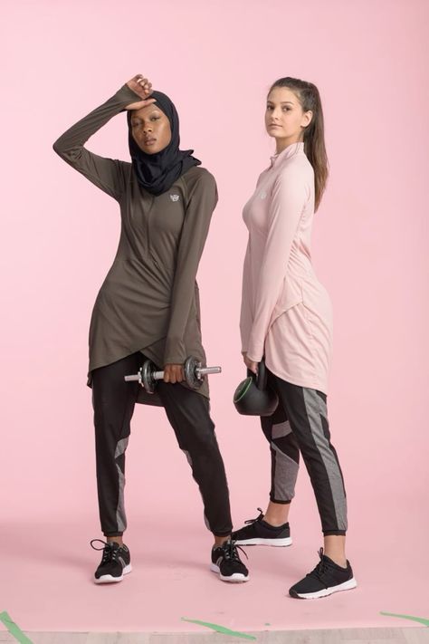 Modest woman are rare 💎 #modeststyle #modesty #gym #gymlife #activewear #lululemon #faith #bodycare #bodybuilding #cover #gymgemessentials #leggingsoutfit #jacket #african #usa #uk #branding #athleisure #athomeworkout #sports #sneakers #gymjunkie Modest Sportswear Workout Outfits, Hijabi Active Wear, Modest Pilates Outfit, Hijab Workout Outfit Gym, Muslim Workout Outfit, Gym Clothes Women Modest, Hijab Sport Outfit Sporty Look, Modest Exercise Outfits, Gym Outfit Modest