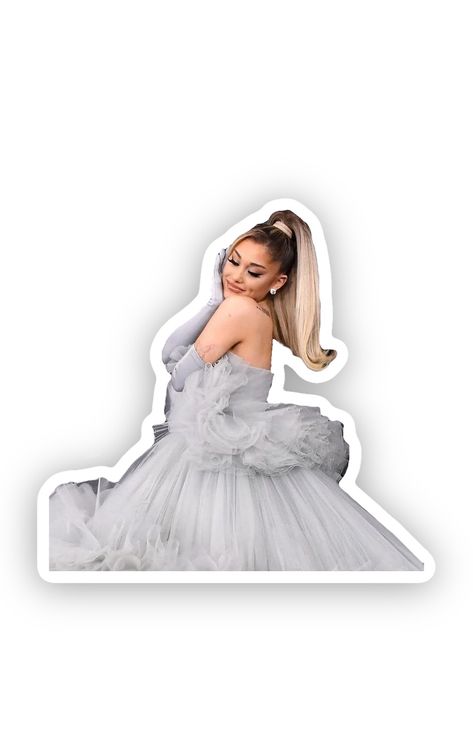 Celebrity Stickers, Ariana Grande Stickers, Ariana Grande Pink, Pink Stickers, Ariana Grande Drawings, Sticker Design Inspiration, Iphone Stickers, Homemade Stickers, Bubble Stickers