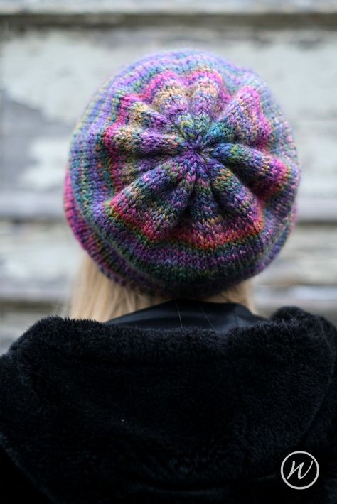 Slouch Hat Pattern Free, Knit Slouchy Hat Pattern, Slouch Hat Pattern, Slouchy Hat Pattern, Beanie Knitting Patterns Free, Knit Slouchy Hats, Hat Patterns Free, Animal Knitting Patterns, Knitting Patterns Free Hats