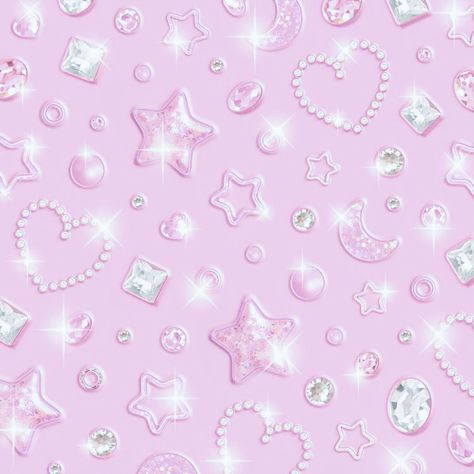 #vaek Star Wallpaper Aesthetic, Wallpaper Aesthetic Y2k, Y2k Background, Cute Pink Background, Pink Y2k, Collage Background, Aesthetic Y2k, Star Wallpaper, Graphic Design Fun