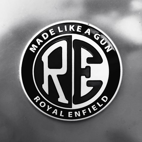 Made like a Gun, Goes like a Bullet. #RoyalEnfield Royal Enfield Logo, Bike Painting, First Birthday Favors, Frozen Wallpaper, Enfield Motorcycle, Bike Photography, Royal Enfield, Birthday Favors, Cake Toppers