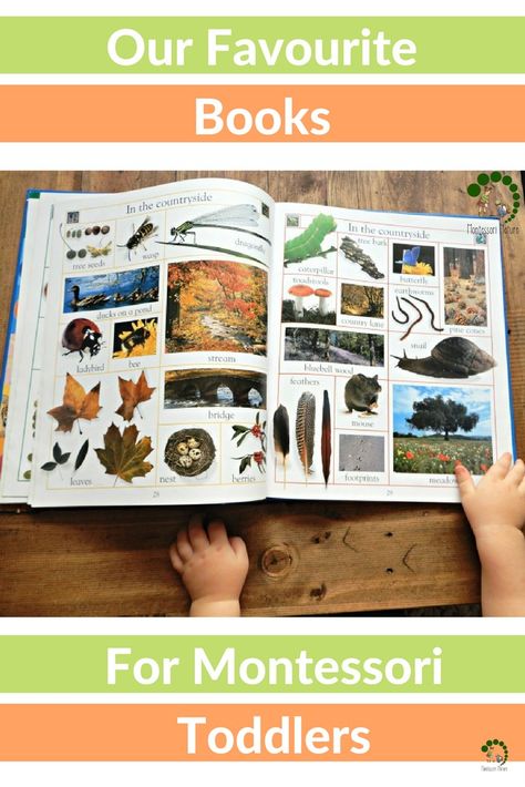 Our Favourite Books for Montessori Toddlers | Montessori Nature Nature Printables, Toddler Printables, Natural Learning, Abc School, Montessori Books, Reading Space, Improve Vocabulary, Montessori Method, Montessori Homeschool