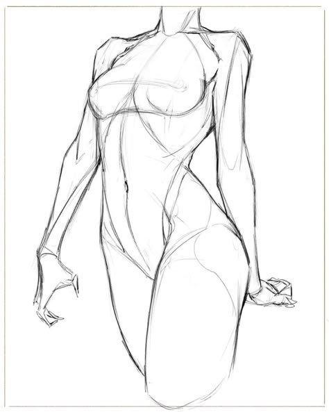 How To Draw A Female Anatomy, Sketch Anatomy Woman, Womens Body Sketch Anatomy, Female Leg Anatomy Drawing Reference, Blank Character Base Female, Drawing Reference Photos Female, Manga Female Anatomy, Female Anatomy Drawing Pose Reference Tutorials, Drawing Torso Reference