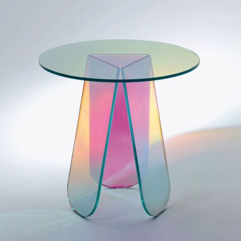 The Best Side Tables in 2021 | domino Ultrafragola Mirror, Clear Coffee Table, Crystal Table, Table For Living Room, Patricia Urquiola, Marble Side Tables, Rainbow Design, Pink Marble, Dream Rooms