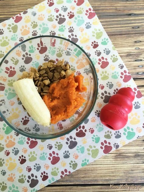 Kong Stuffing, Kong Recipes, Dog Biscuit Recipes, Puppy Treats, Raw Dog Food Recipes, Stuffing Recipes, Dog Biscuits, Homemade Pumpkin, Dog Recipes