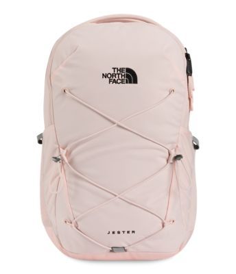 North Face Backpack School, Northface Backpacks, Jester Backpack, North Face Jester, School Bag Essentials, Backpack Free, Pink Clay, Cute Backpacks, Tablet Sleeve