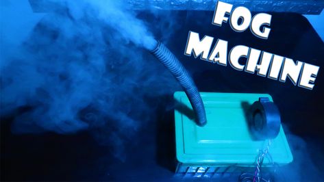 DIY: How to Make Fog Machine at Home | Water Fog   #fog #fogmachine #fogmaker Fog Machine Diy, Diy Fog Machine, Diy Fog, Low Lying Fog, Agriculture Machine, Technology Diy, Diy Tech, Fog Machine, Teachers Diy