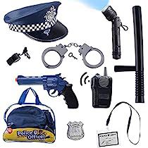 Kids Police Costume, Police Baton, Police Accessories, Police Toys, Police Officer Costume, Toddler Dress Up, Kids Role Play, Kids Police, Police Hat