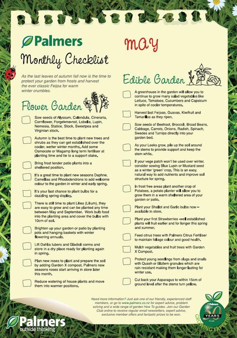 May monthly gardening checklist #PalmersGardenCentre Monthly Gardening Checklist, Garden Schedule, Gardening Checklist, Month Planning, Monthly Checklist, Autumn Gardening, Cucumber Flower, Cucumber Vegetable, Garden Checklist