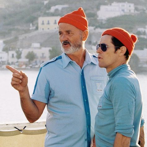 Why Do Guys Wear Beanies on the Tops of Their Heads Now? | GQ Tiny Hat, Cute Beanies, Bill Murray, Wes Anderson, Big Boys, Gq, Winter Hats, Couple Photos, Running