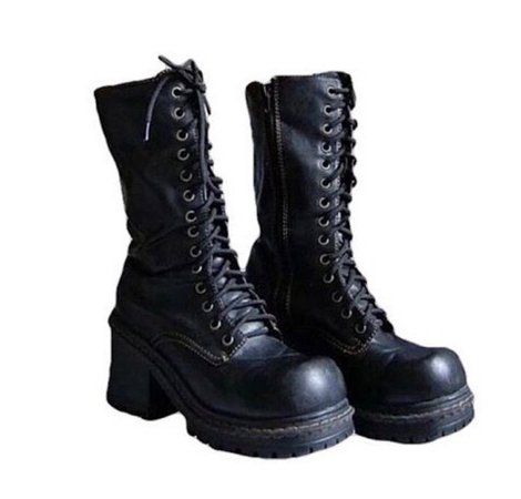 Combat Boots Aesthetic Grunge, Combat Boots Png, Black Boots Aesthetic, Combat Boots Aesthetic, Boots Png, Chunky Combat Boots, Chunky Black Boots, Combat Boots Style, Army Boots