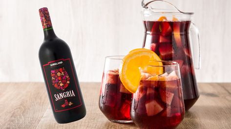 The Kirkland Signature Costco Sangria is pretty much as perfect as it can get, but if I told you you could make it even better would you believe me? After Kirkland Sangria Recipes, Costco Sangria Recipe, Costco Sangria, Sangria Mix, Thanksgiving Sangria, Brandy Recipe, Sangria Pitcher, Easy Sangria Recipes, How To Make Sangria