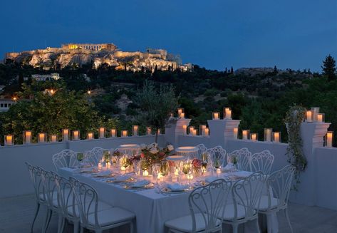 Sights & Bites: The Most Brilliant Rooftop Restaurants in Athens with an Acropolis View | Athens by Locals Athens Restaurants, Athens City, Athens Acropolis, Greek Restaurants, Best Rooftop Bars, Beyond The Horizon, Old Mansions, Most Luxurious Hotels, Unique Restaurants