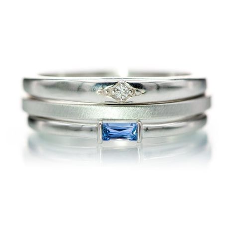 Sparkle with the beauty of a Montana Yogo sapphire from Yogo Gulch in this stunning Baguette Yogo sapphire stacking solitaire ring! Handcrafted to perfection, this ring is a timeless and luxurious piece that can be stacked with many other designs. The elegant channel set baguette Yogo Sapphire adds a sophisticated touch to any look, making it perfect for special occasions or as a symbol of lasting love and commitment. Shop yours now: https://nodeform.com/products/baguette-yogo-montana-sapphir... Sapphire Wedding Band, Customizable Jewelry, Sapphire Band, Stunning Engagement Ring, Montana Sapphire, Solitaire Engagement, Engagement Rings Sapphire, Solitaire Ring, Solitaire Engagement Ring